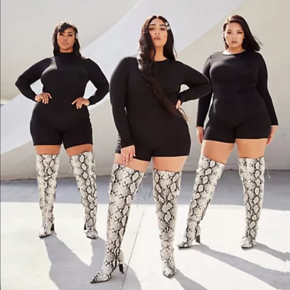 Fashion to Figure FTF Nadia Boots Sz 10